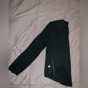 High neck running and training long sleeve shirt